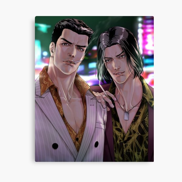 Kazuma Kiryu Canvas Prints Redbubble