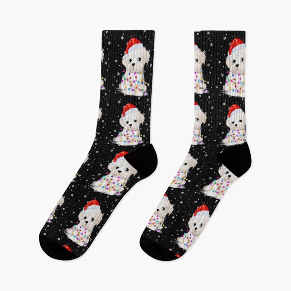 Item preview, Cute Puppy Wearing Christmas Hat Holiday Season designed and sold by TERRYCOXSHOP.