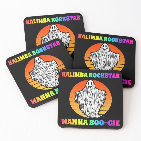 Item preview, Kalimba Player Wanna Boogie Groovy Halloween Party Retro Vintage designed and sold by ojdart.