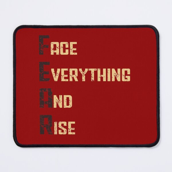 Item preview, FEAR Face Everything And Rise designed and sold by The Fit.