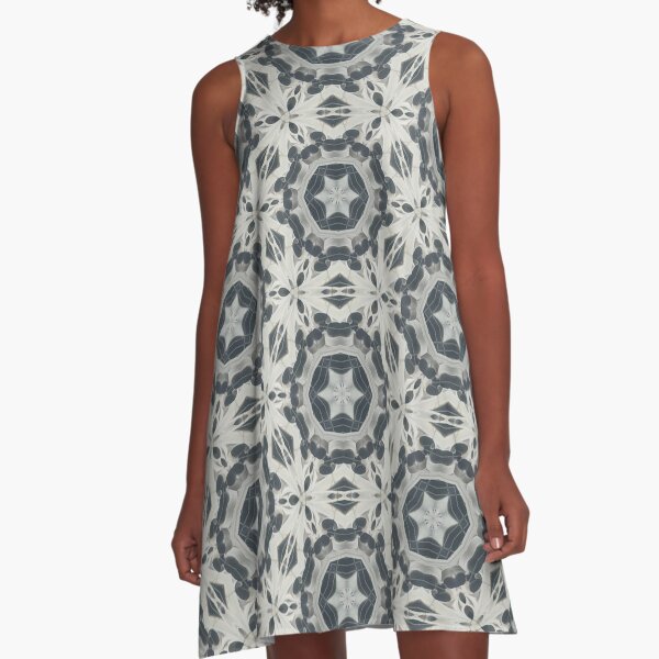 Snowflake A-Line Dress