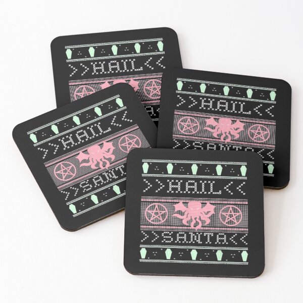 Item preview,  Satanic Hail Santa Pastel Goth Ugly Christmas designed and sold by bessiey23.