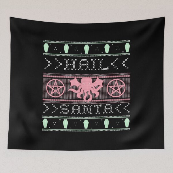 Item preview,  Satanic Hail Santa Pastel Goth Ugly Christmas designed and sold by bessiey23.