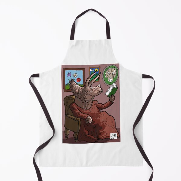 Item preview, Triceratops reading poetry designed and sold by lost-souvenirs.