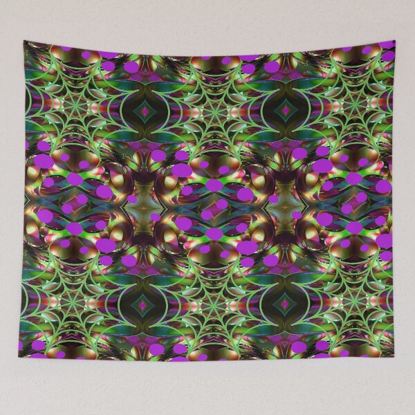 Item preview, Spider Web Psychedelic Abstract Pattern, 2, graphic psychedelic abstract art, trippy graphic psychedelic arte abstracto designed and sold by Adri Barnard.