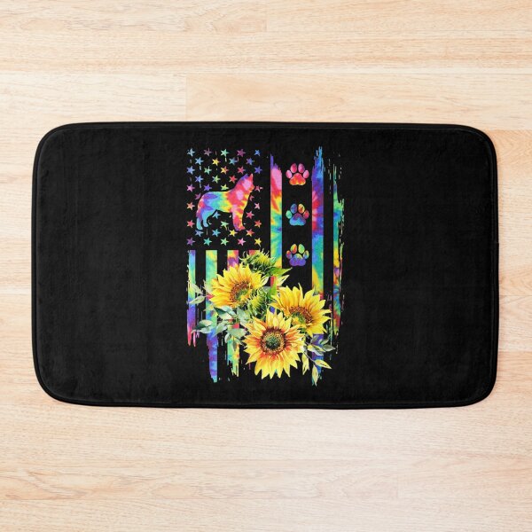 Item preview,  Siberian Husky Dog Tie Dye American Flag Sunflower designed and sold by paudels.