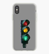 Traffic Lights Red Yellow Green iPhone Case