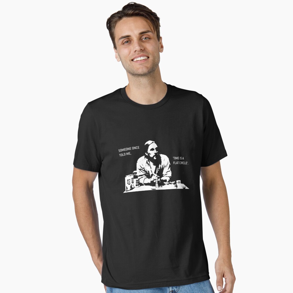 Vista previa del artículo con la obra «Camiseta esencial», diseñado y vendido por CForward.
