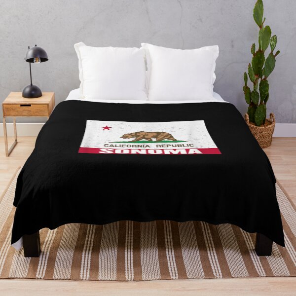 Item preview,  Sonoma California Distressed Republic Flag designed and sold by paudels.
