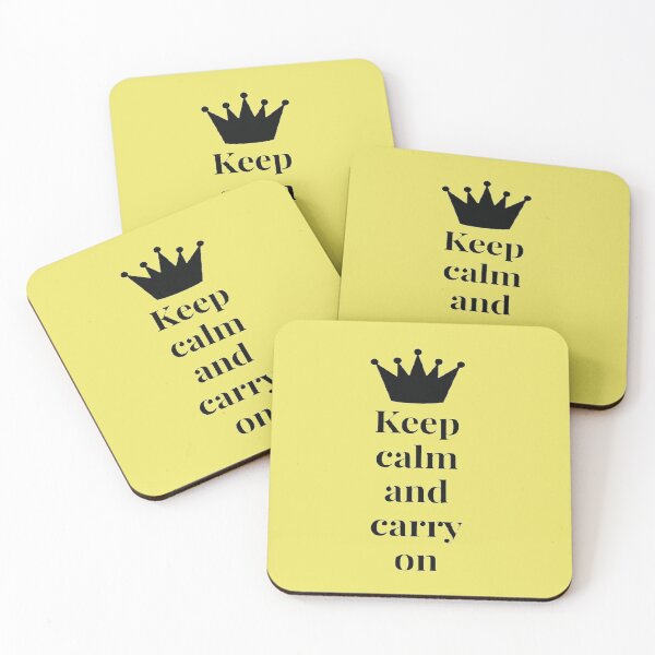 Item preview, Keep calm and carry on designed and sold by Alfaprabha777.