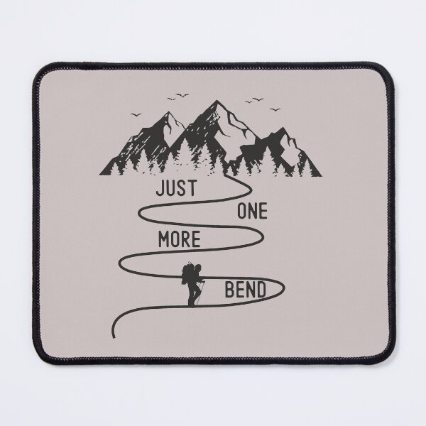 Item preview, Hiking Lover Funny Saying Just One More Bend Hike Mountains  designed and sold by alenaz.
