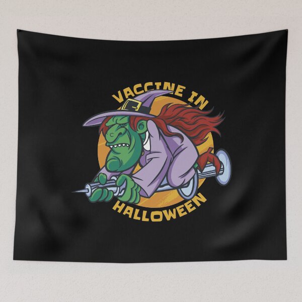 Item preview, Vaccine in Halloween  designed and sold by Hoiho Adventure Shirts.