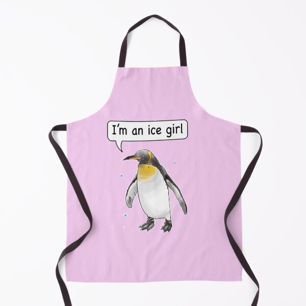 Item preview, Im an ice girl, funny penguin pun designed and sold by weilertsen.