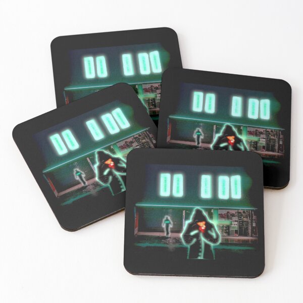 Item preview, neon smoking man - dark street vibes  designed and sold by nasani.