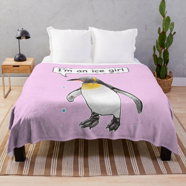 Item preview, Im an ice girl, funny penguin pun designed and sold by weilertsen.