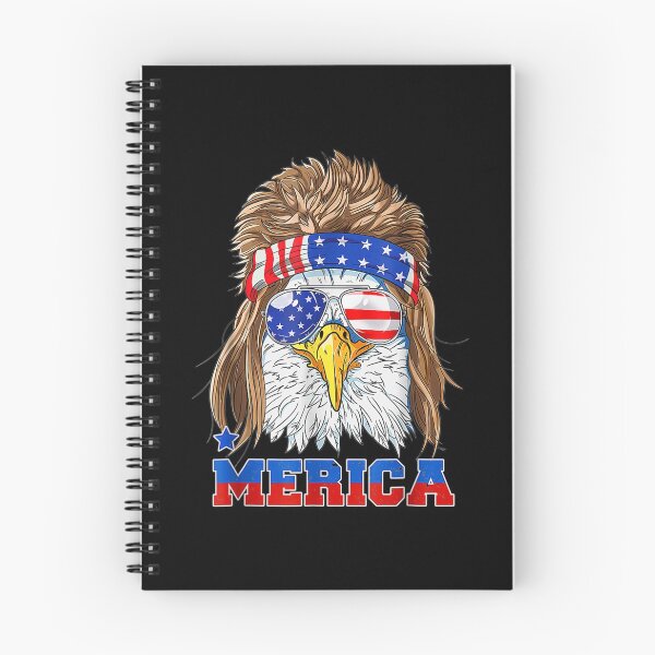 Item preview,  Merica Eagle Mullet 4th July American Flag designed and sold by paudels.