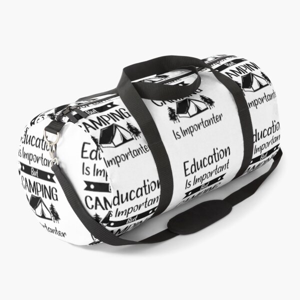 Item preview, Education Is Important But Camping Is Importanter designed and sold by Artnight.