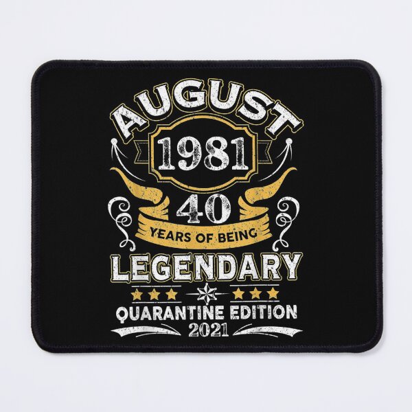 Item preview, 40th Years Being Legendary Quarantine Edition 2021 designed and sold by bessiey23.