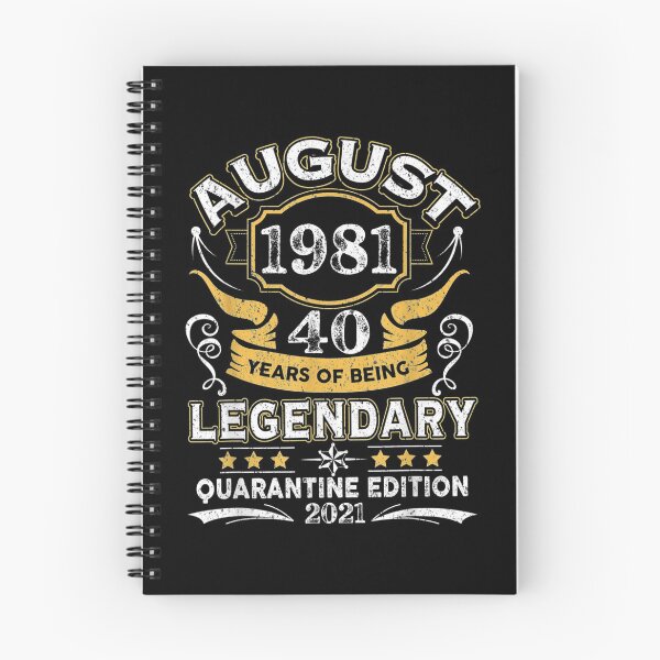 Item preview,  40th Years Being Legendary Quarantine Edition 2021 designed and sold by bessiey23.