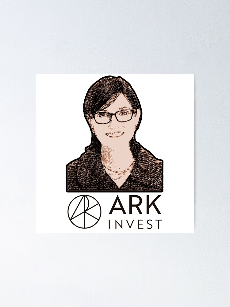 "Cathie Wood Ark Investments ARKK LOGO" Poster by martjfaulkner | Redbubble