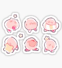 smol kirby stickers Sticker