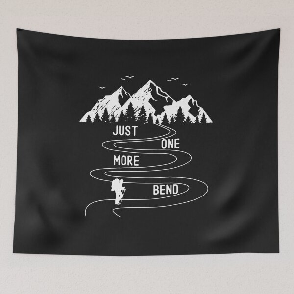 Item preview, Funny Hiker Just One More Bend Hiking Humor Gifts  designed and sold by alenaz.