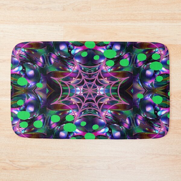 Item preview, Spider Web Psychedelic Abstract Pattern, 4, graphic psychedelic abstract art, trippy graphic psychedelic arte abstracto designed and sold by Adri Barnard.