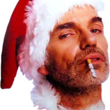 santa smoking a cigarette Bad Santa Smoking Greeting Card
