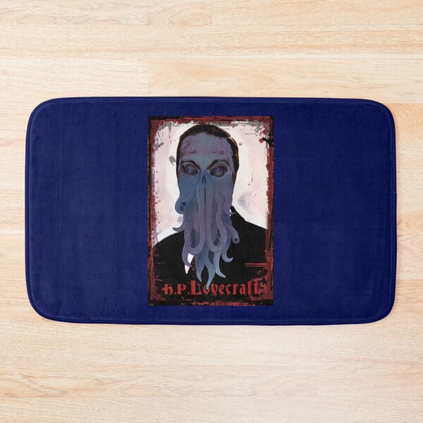 Item preview, H. P. Lovecraft grungestyle portrait turned into a Fishman (Squid-person / Deep one) designed and sold by Zanimations.