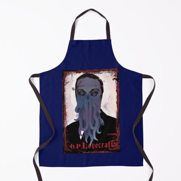 Item preview, H. P. Lovecraft grungestyle portrait turned into a Fishman (Squid-person / Deep one) designed and sold by Zanimations.