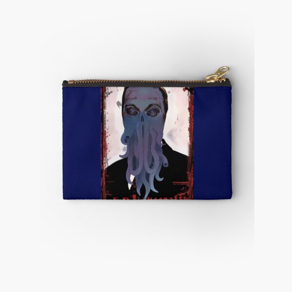 Item preview, H. P. Lovecraft grungestyle portrait turned into a Fishman (Squid-person / Deep one) designed and sold by Zanimations.