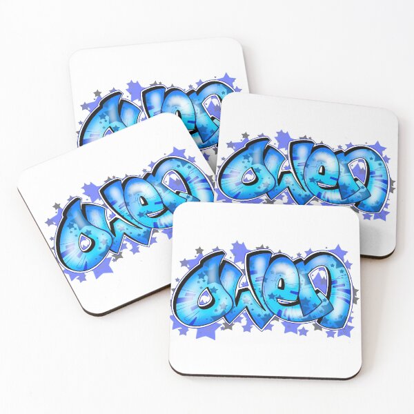 Item preview, Owen Graffiti Name in a Street Art Style designed and sold by ArtheUK.
