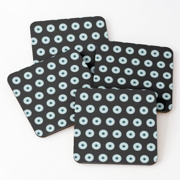 Item preview, Light blue eyeballs pattern designed and sold by 99Eyeballs.