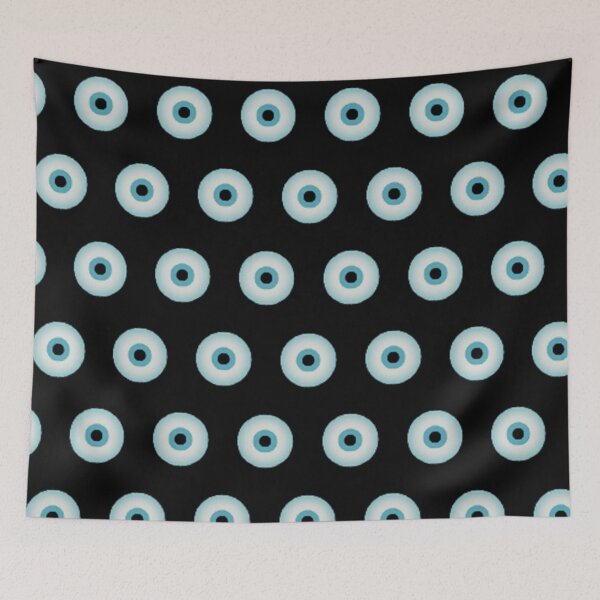 Item preview, Light blue eyeballs pattern designed and sold by 99Eyeballs.