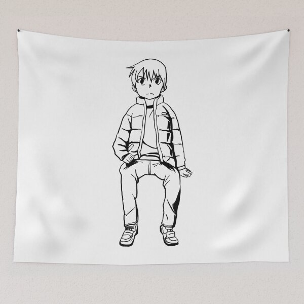 Item preview, Vintage Photograp Erased Anime Satoru Fujinuma White Graphic For Fan designed and sold by EraCremin1988.