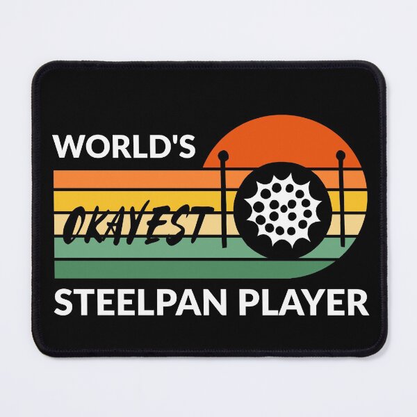 Item preview, World's Okayest Steelpan Player designed and sold by ojdart.