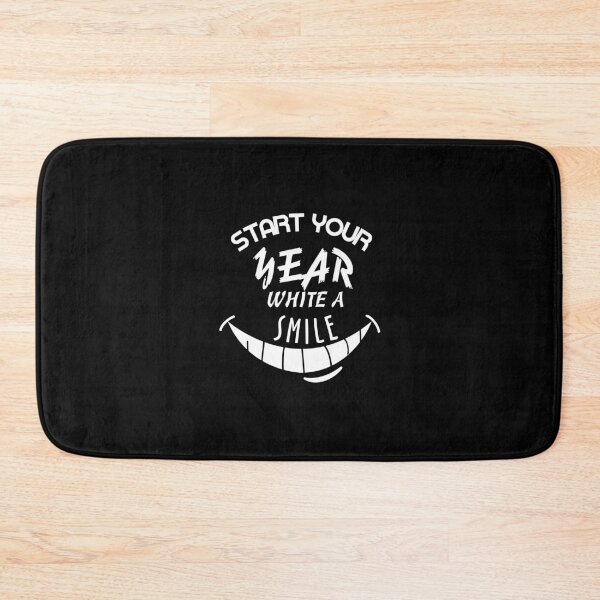 Item preview, Start your year white a smile shirt designed and sold by Ismail Ouadban.