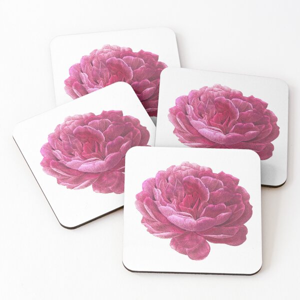 Item preview, French Rose illustrated by Pierre-Joseph Redouté designed and sold by AnnDim.
