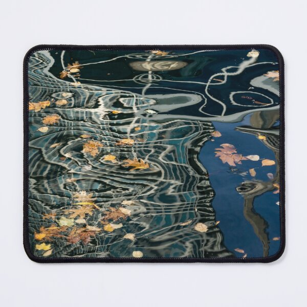 Item preview, Mesmerizing Autumn - Silky Swirls and Fallen Leaves Take Two designed and sold by Georgia Mizuleva.