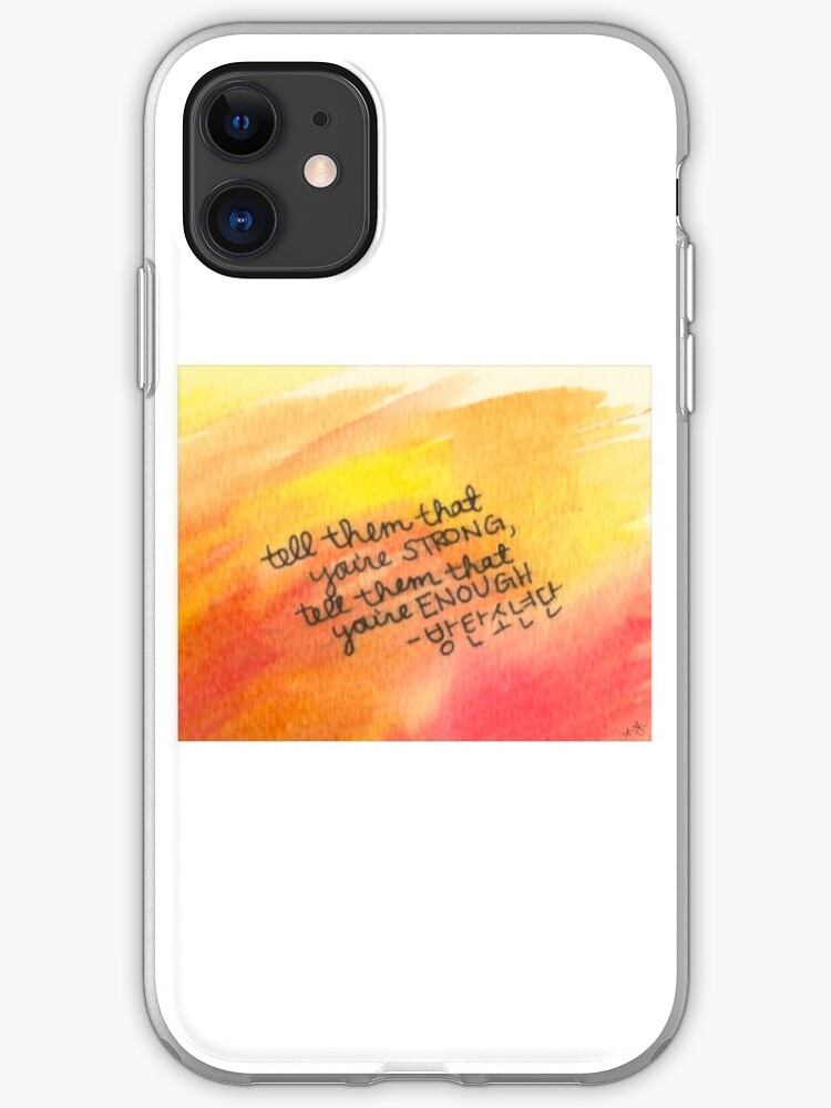 21st Century Girl Bts Watercolor Iphone Case Cover By