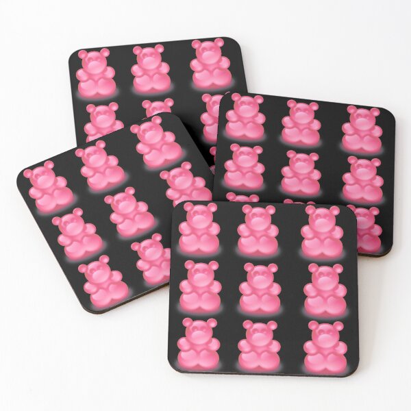 Item preview, Pink gummy bear sticker pack designed and sold by Tanuja  Sharma.