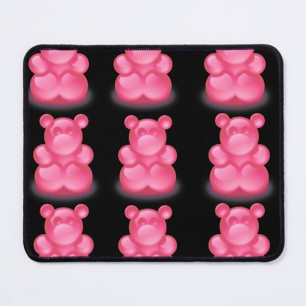 Item preview, Pink gummy bear sticker pack designed and sold by Tanuja Sharma.