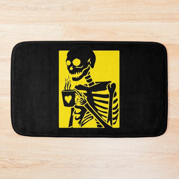 Item preview, Skeleton Drinking Coffee Halloween designed and sold by hassukissa.