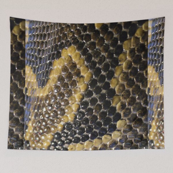 Item preview, Python Skin Pattern Bed Sheet Design designed and sold by PodiShawna.