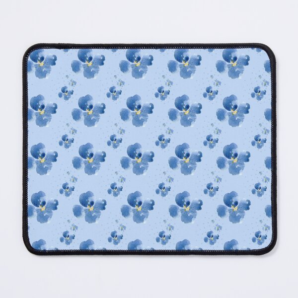 Item preview, Little Blue Flowers and Dots designed and sold by ApricotBlossom.
