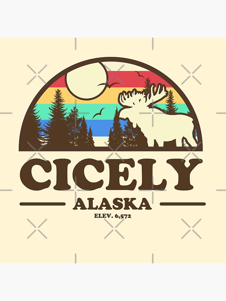 Disover Cicely Alaska Premium Matte Vertical Poster