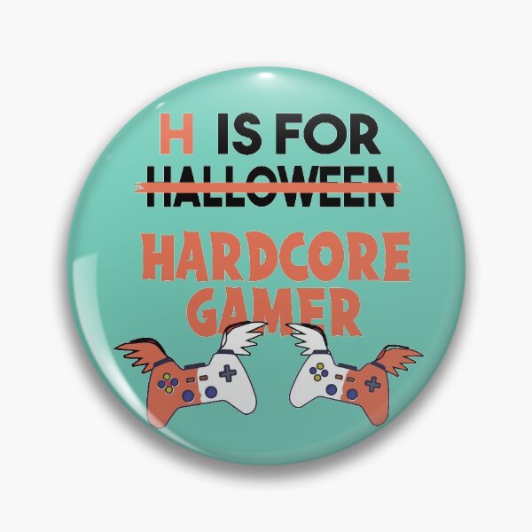 Item preview, H Is For Hardcore Gamer Funny Halloween Video Games designed and sold by Heddar Badreddine.
