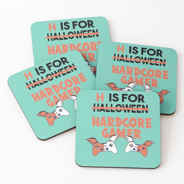 Item preview, H Is For Hardcore Gamer Funny Halloween Video Games designed and sold by Heddar Badreddine.