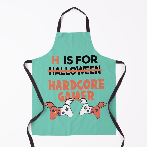 Item preview, H Is For Hardcore Gamer Funny Halloween Video Games designed and sold by Heddar Badreddine.
