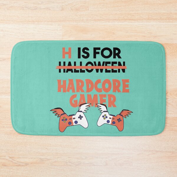 Item preview, H Is For Hardcore Gamer Funny Halloween Video Games designed and sold by Heddar Badreddine.